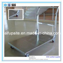 Venta al por mayor Anti-Static Stainless Trolley Mute Handcart